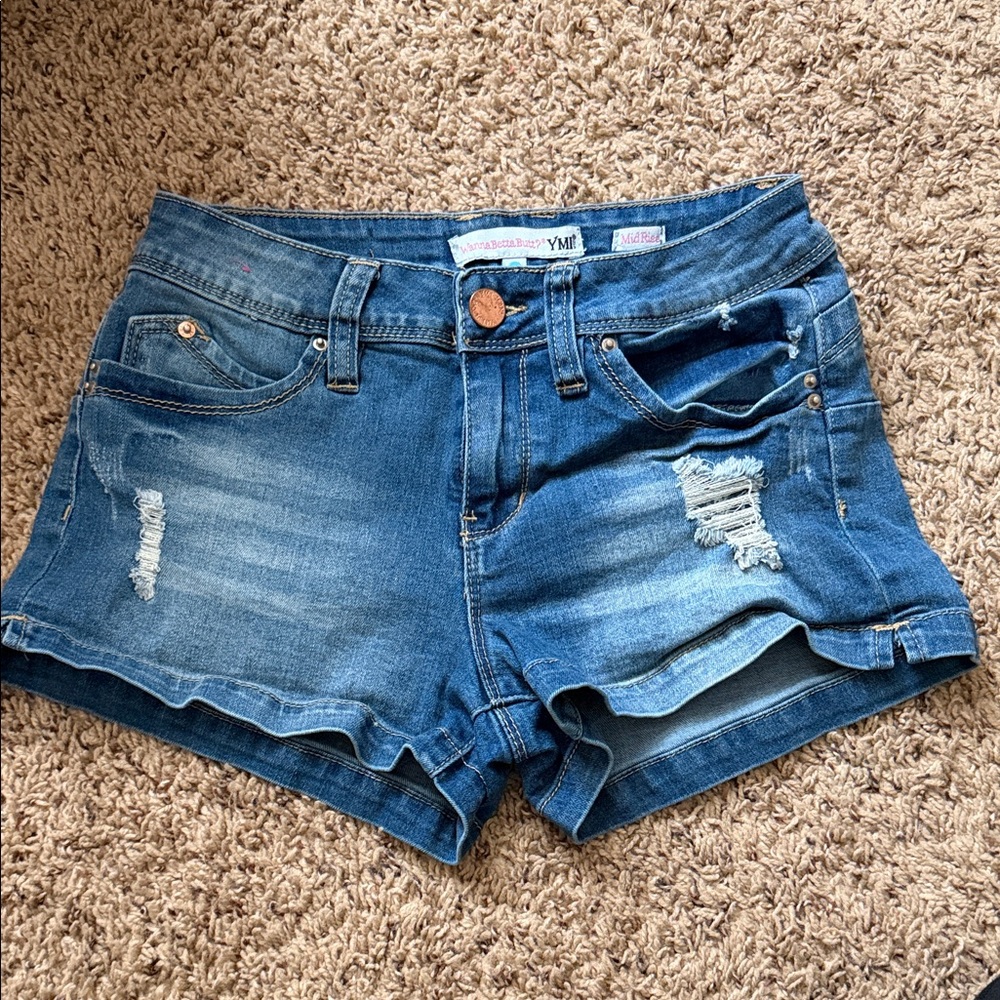 YMI Denim Blue Women's Shorts